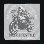 Bandana Regalos Únicos Para Los Bicicletas|Un Tío Ilustran<br><div class="desc">Regalos compuestos para los aficionados a la velocidad,  las motocicletas</div>