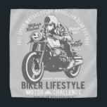 Bandana Regalos Únicos Para Los Bicicletas|Un Tío Ilustran<br><div class="desc">Regalos compuestos para los aficionados a la velocidad,  las motocicletas</div>