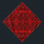 Bandana Scribe simple | Tejido Espejo | Rojo | MASCOTA<br><div class="desc">Cuando estábamos jugando y ocurrió este patrón negro,  luego probamos el azulejo reflejado y esto sucedió,  nunca pensamos que sería un diseño tan grandioso,  agregar color lo hace aún mejor. Puede agregar este interesante diseño a cualquier producto que desee,  cambiarlo a cualquier color que desee. Esperamos que lo disfrutes.</div>