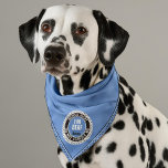 Bandana Soy Mascota sordo Alerta médica Nombre personaliza<br><div class="desc">Esta bandana, muy visible y colorida para perros y mascotas sordos, muestra un borde de tiras cómicas y un texto de "alerta médica" "no me asusten". El texto adicional es el personalizable con el nombre de su mascotas y el problema médico y le dará tranquilidad en caso de una emergencia....</div>