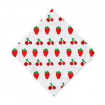 Strawberry ama el patrón de cerezos bandos