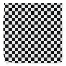 Tablero negro y blanco