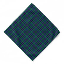 Tartán Real Azul y Verde Armstrong