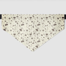 Bandana temática de casa de perro