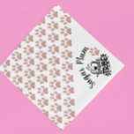 Bandana Tribu de novias de perro Rosa pastas de oro person<br><div class="desc">Este diseño se puede personalizar eligiendo la opción Editar diseño. También puede transferir a otros artículos. Póngase en contacto conmigo en colorflowcreations@gmail.com o utilice la opción de chat en la parte superior de la página si desea tener este diseño en otro producto o necesita ayuda. Ver más de mis diseños...</div>