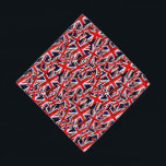 Bandana Unión Jack Reino Unido Inglaterra Reino Unido Band<br><div class="desc">* Bandera del país de la Unión Británica Jack (Gran Bretaña del Reino Unido): Capas, sobre capas de la bandera británica creadas con un estilo granuja, vintage, o angustiado aspecto gastado. * Dos tamaños disponibles. * Perfecto para mascotas y sus dueños. * Añadir una foto y/o texto para personalizar. *...</div>