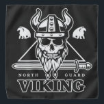 Bandana Viking<br><div class="desc">Viking The Centers for Disease Control and Prevention recomienda el uso de recubrimientos de tela1 como mascarillas para complementar el distanciamiento social en la lucha contra la propagación de COVID-19. Mientras que la guía del CDC recomienda incluso recubrimientos para la cara de tela caseros para ayudar a frenar la propagación...</div>