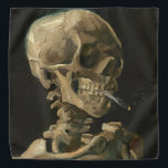 Bandana Vincent Van Gogh - Calavera con cigarrillo en llam<br><div class="desc">Vincent Van Gogh - Calavera con cigarrillo en llamas</div>