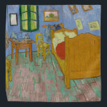 Bandana Vincent Van Gogh El Dormitorio<br><div class="desc">Este Vincent van Gogh,  The Bedroom,  es un cuadro de 1889 de su dormitorio,  en el Instituto de Arte de Chicago. Era su dormitorio en Arles,  Francia,  que decoró y creó este cuadro de su dormitorio.</div>