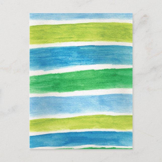 Bandas acuáticas de postales artísticas (Anverso)