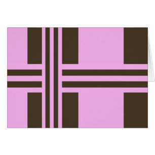 Bandas anchas rosadas y chocolate marrón de STaylo