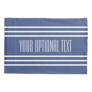 Bandas azules marinas personalizados fundas de alm