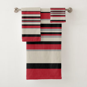 Bandas complejas: rojo, gris, negro y blanco óseo