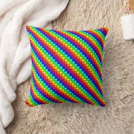 Bandas de arco iris - almohada