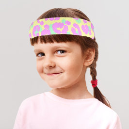 Bandas de cabeza de moda multicolor para niños
