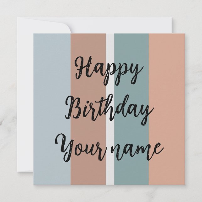 Bandas de colores silenciadas (Anverso)