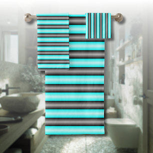 Bandas de efecto Metalizado moderno Neon Blue y Bl