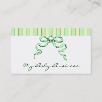 Bandas de negocios para bebés y tarjetas de negoci
