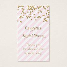 Bandas de oro rosado Bandas de favoritas de ducha 