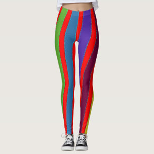 Bandas multicolores "Ratti_Creative_Arts" Leggings