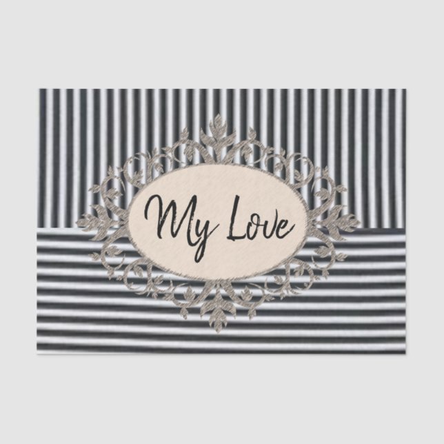 Bandas negras de la playa del papel de los tejidos (Anverso)