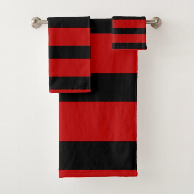 Bandas negras y rojas (In situ)