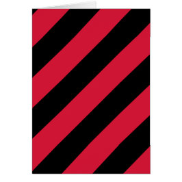 Bandas rojas y negras