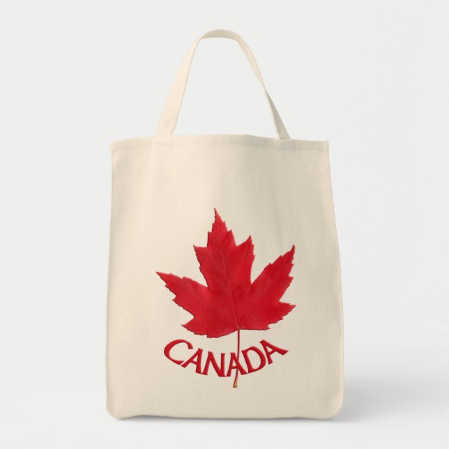 Bandas Tote Bags Canada Souvenir de Canadá Bolsas  (Frente)