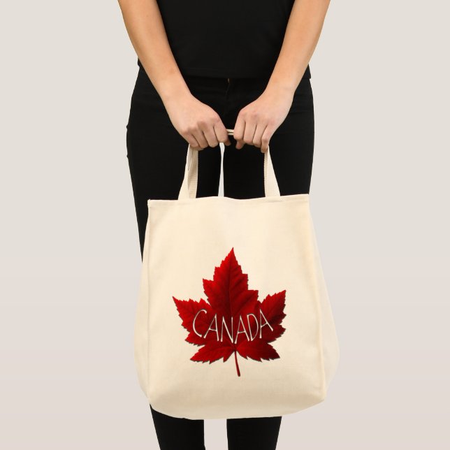 Bandas Tote Bags Canada Souvenir de Canadá Bolsas  (Anverso (producto))