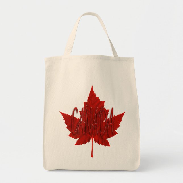 Bandas Tote Bags Canada Souvenir de Canadá Bolsas  (Frente)