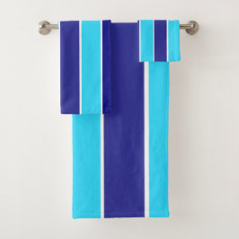 Bandas verticales azules