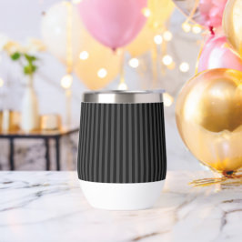 Bandas verticales Elagnat Black & Smoky Black