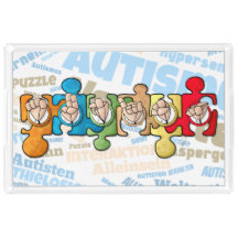 Autismus mit den Fingeralphabeten