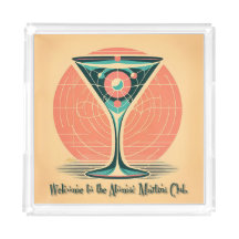 Cóctel del Club de Martini Atómico con Entrelazami