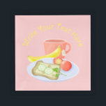 Bandeja Acrílica Desayuno<br><div class="desc">Patrón de desayuno simple pintado a mano.</div>