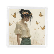 Elegancia suave en una danza de mariposa