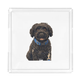 Bandeja Acrílica Portuguese Water Dogs Anime Anemi Acrylic Tray