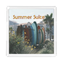 Summer Suite Surfboards y palmeras