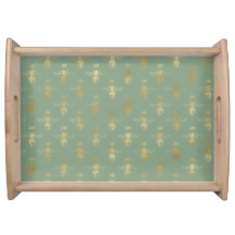 Basil Green y Gold Queen Bee