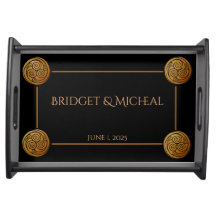 Boda de remolino de nudo celta triple