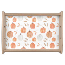 Calabazas de otoño y hojas