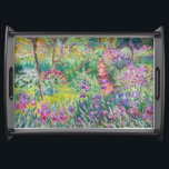 Bandeja Claude Monet - El jardín del Iris en Giverny<br><div class="desc">El Jardín Iris de Giverny / El Jardín del Artista en Giverny - Claude Monet,  1899-1900</div>