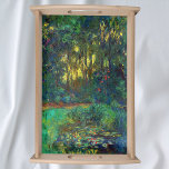 Bandeja Claude Monet - Esquina de un estanque con naves ac<br><div class="desc">Moneda del bassin aux nympheas / Esquina de un estanque con lirios acuáticos - Claude Monet,  Petróleo sobre lienzo,  1918</div>