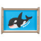 Bandeja Cómico asesino ballena orca personalizado lindo il (Anverso)