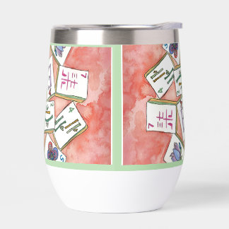 bandeja de mosaicos rosa