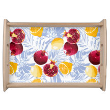 Bandeja de servicio de frutas