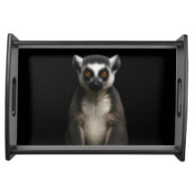 Bandeja de servir Black 4 Luxe, Lémur Gentil