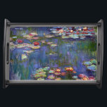 Bandeja Estanque lirio, Monet<br><div class="desc">Oscar-Claude Monet (14 de noviembre de 1840 a 5 de diciembre de 1926) fue un pintor francés, fundador de la pintura impresionista francesa y el más consistente y prolífico profesional de la filosofía del movimiento de expresar las percepciones de uno frente a la naturaleza, especialmente las aplicadas a la pintura...</div>