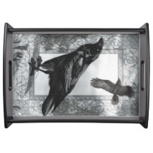 Gótico Victoriano Raven Fantasy Art Todo propósito