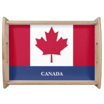 Bandeja Grande de Madera para Servir Canadá